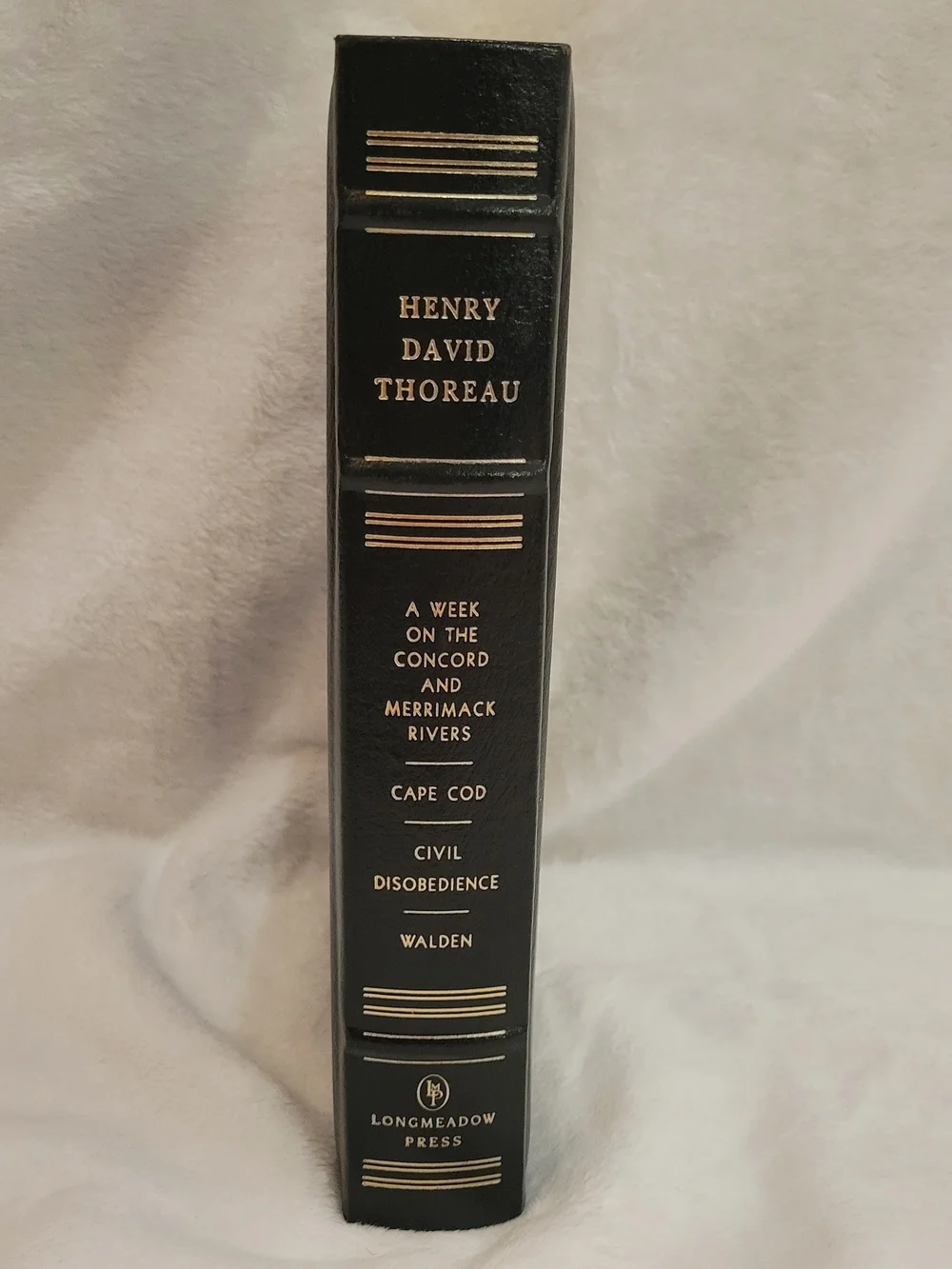 The Works of Henry David Thoreau Longmeadow Press Hardcover Classic Literature